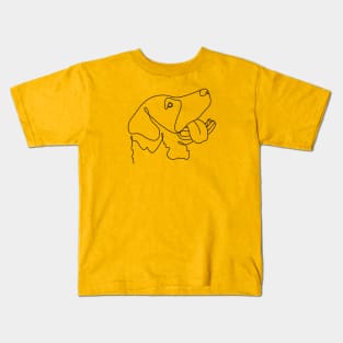 Retriever friend Kids T-Shirt